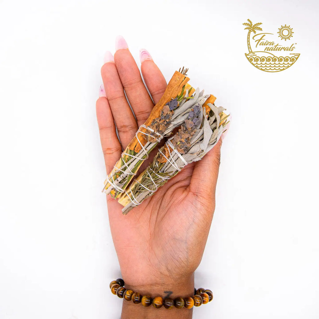 Palo Santo Floral Herb Sage Smudge - Exclusive Production