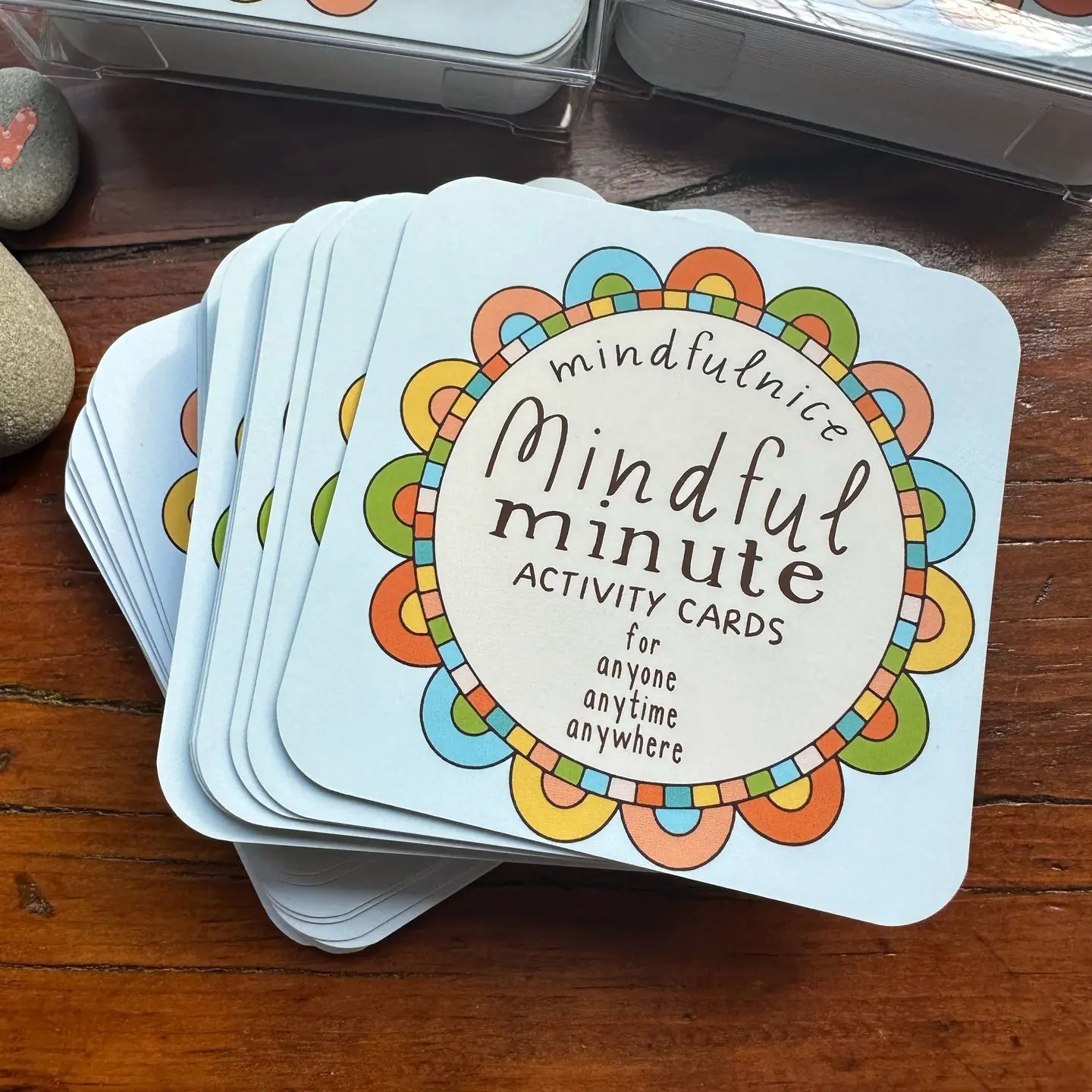 Mindful Minute Activity Cards For Mental Health & Wellness