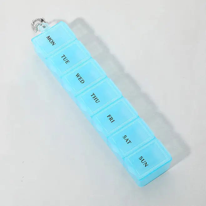 12PCS - 7day Weekly Pill Organizer Cases