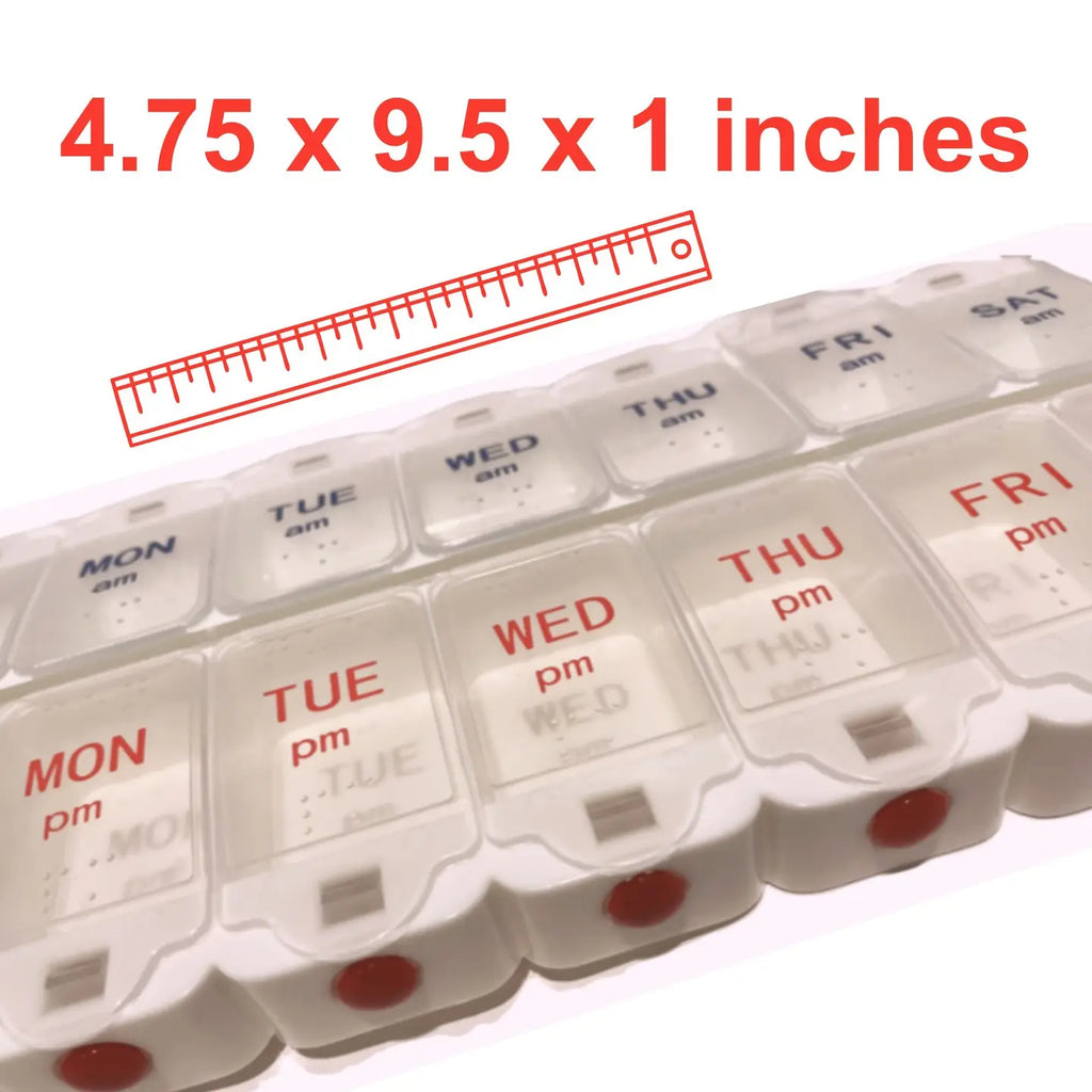 Arthritis-Friendly Pill Organizer (7 Day Am/Pm)