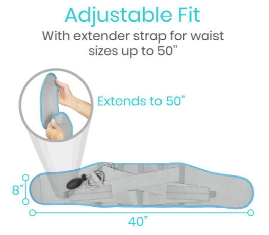 Back Compression Ice Wrap