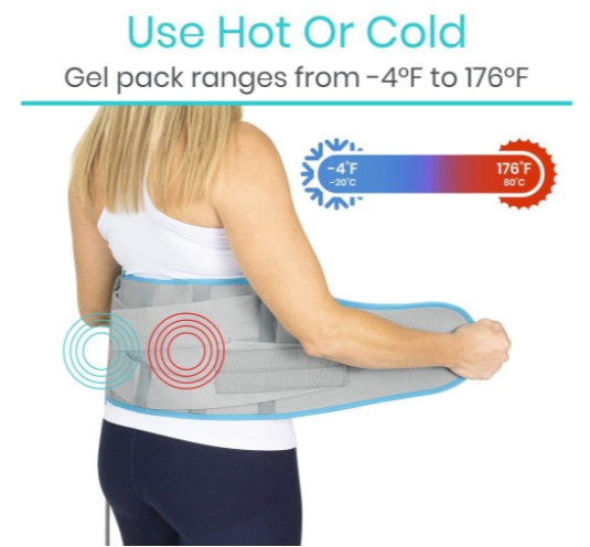 Back Compression Ice Wrap