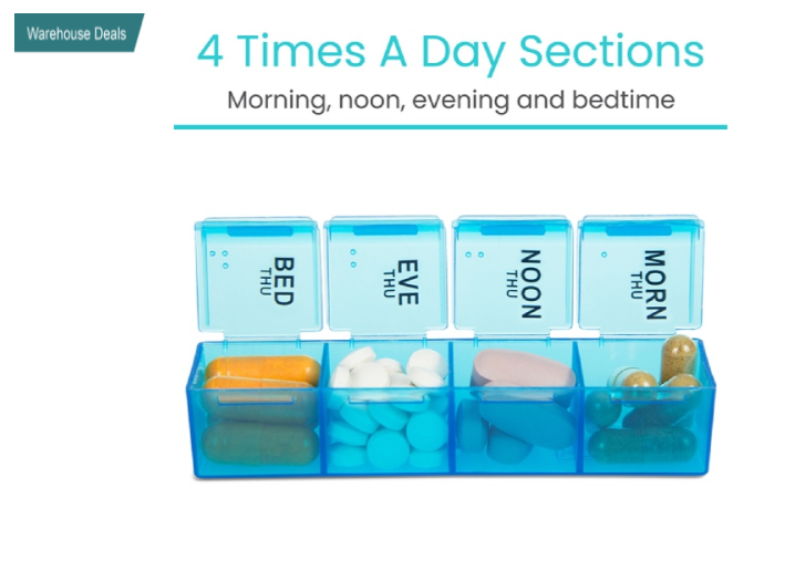 7 Day Pill Organizer