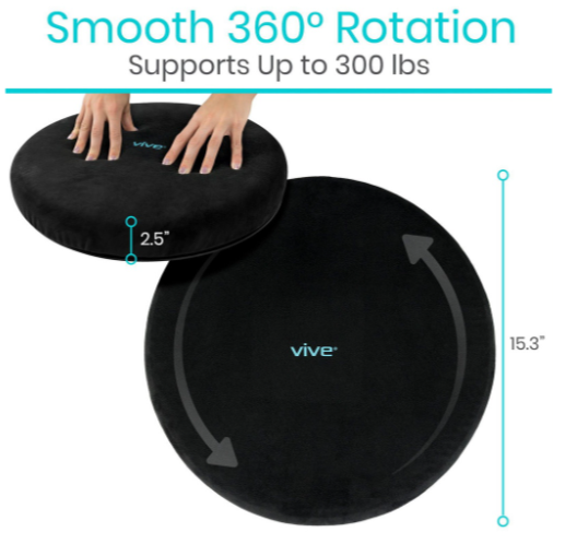 Gel Swivel Seat Cushion
