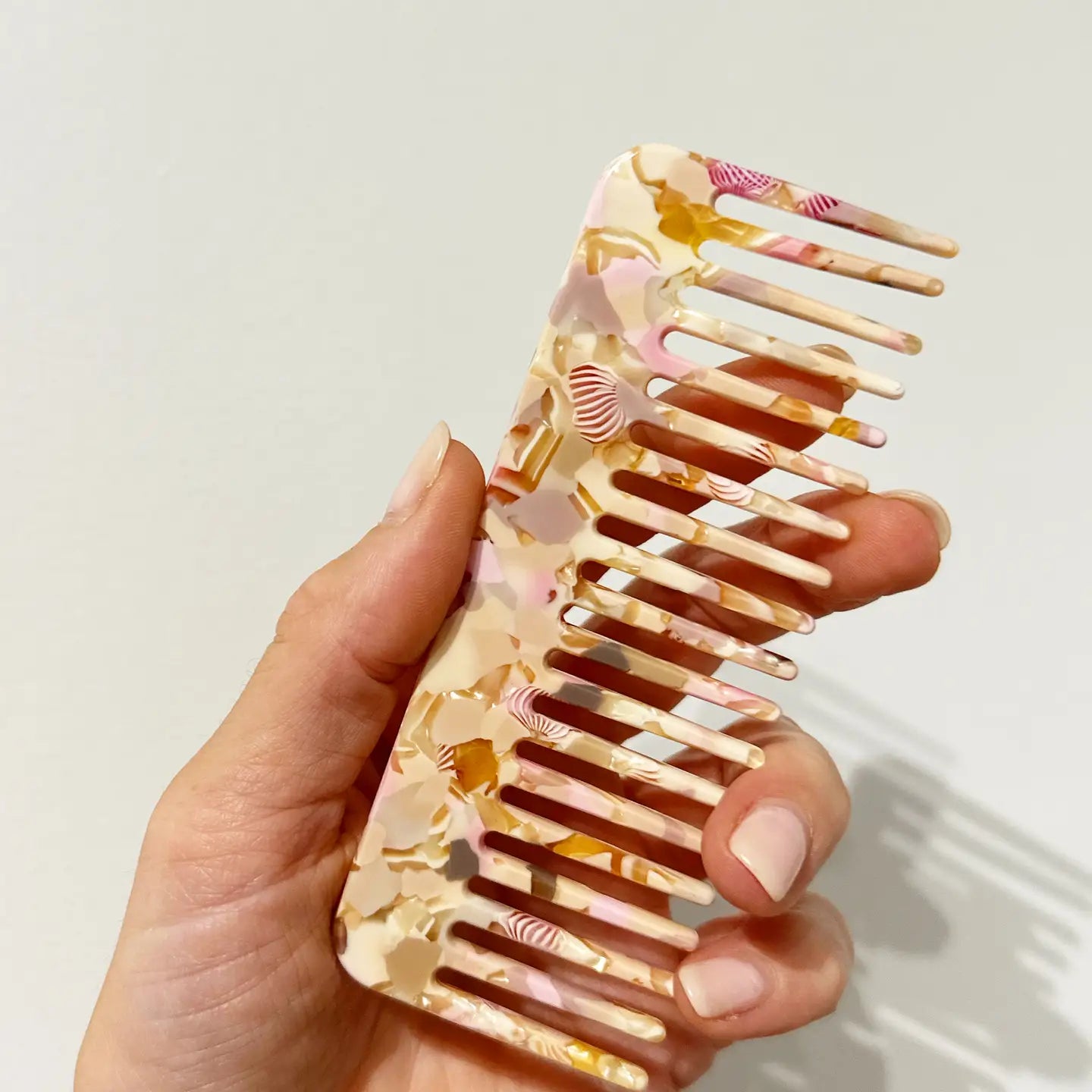 Eco Resin Wide Tooth Comb