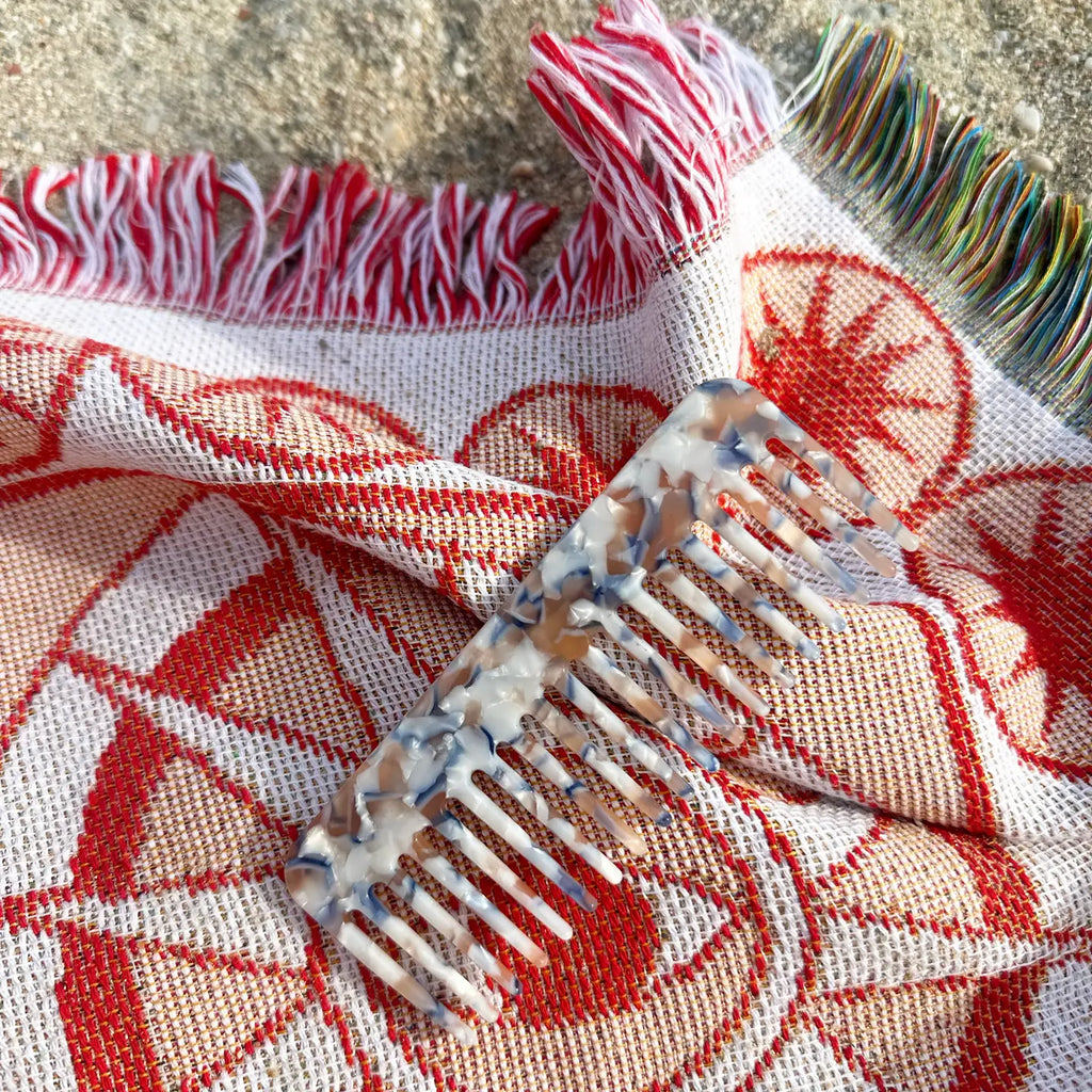 Eco Resin Wide Tooth Comb