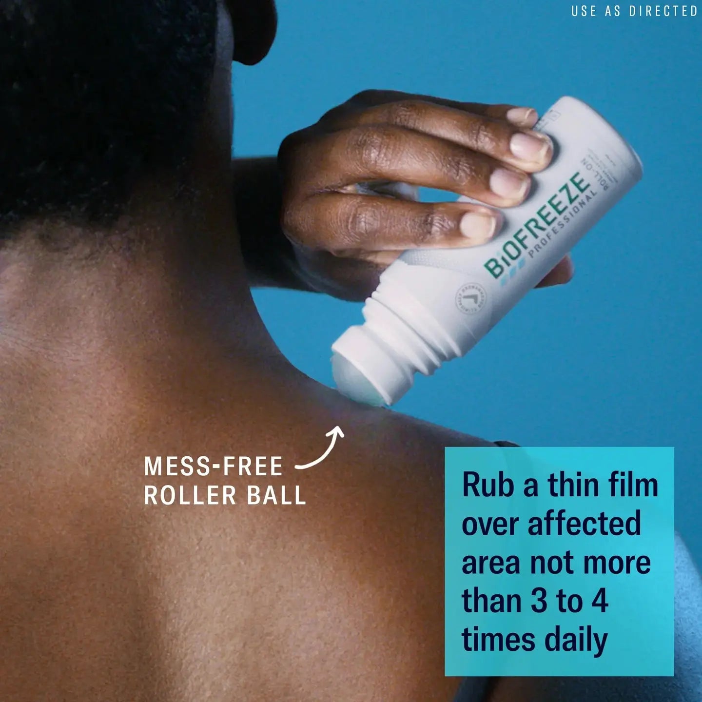 Biofreeze Professional Menthol Pain Relief Roll-On Gel, 3oz