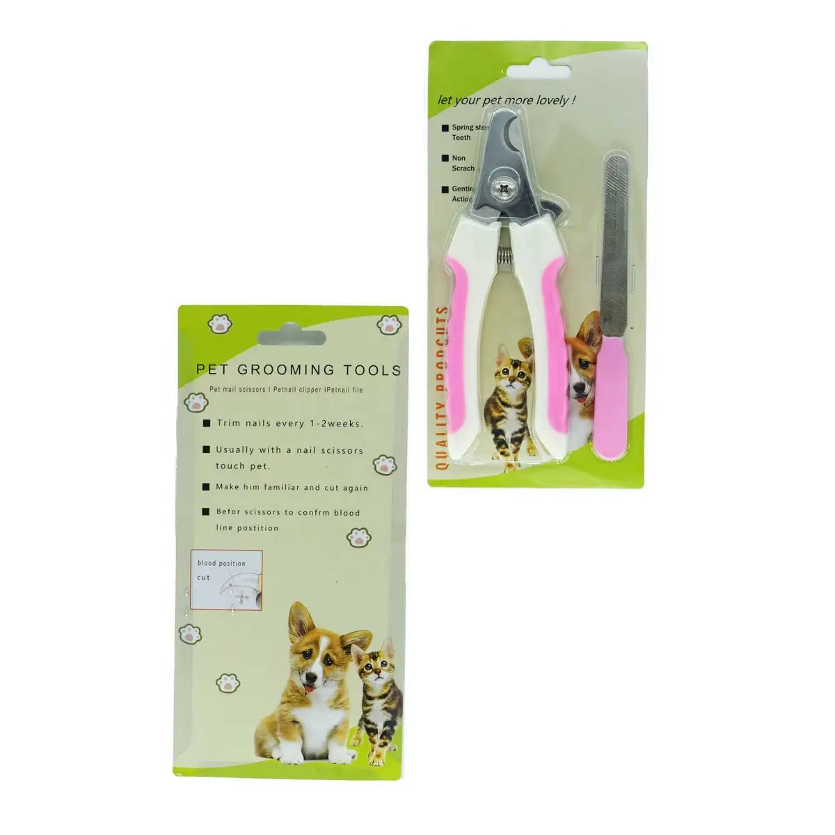 Pet Nail Clipper Set