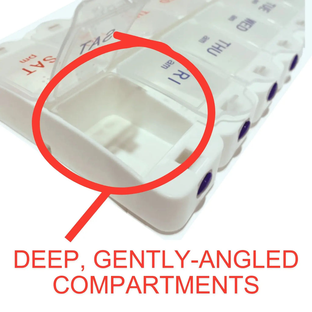 Arthritis-Friendly Pill Organizer (7 Day Am/Pm)
