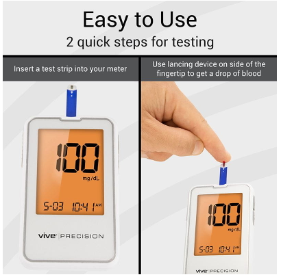 Vive Blood Glucose Test Strips