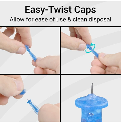 Vive Easy Twist Lancets